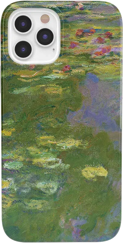 Monet’s Water Lilies | Limited Edition Phone Case iPhone Case get.casely Classic iPhone 12 Pro Max 