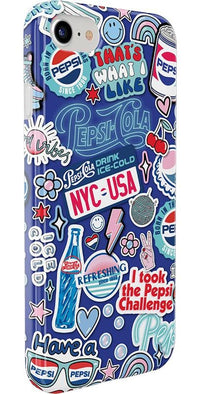 Out of the Blue | Pepsi Sticker Case iPhone Case get.casely 