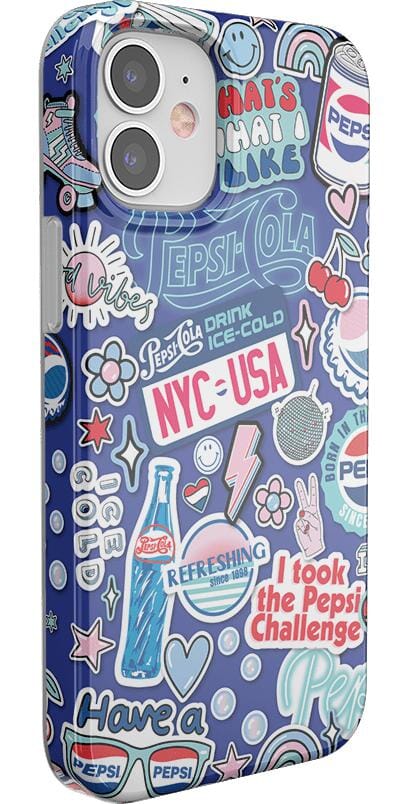 Out of the Blue | Pepsi Sticker Case iPhone Case get.casely 