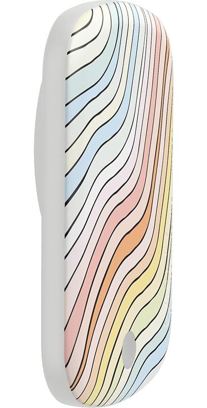 Ride The Wave | Pastel Rainbow Lined Power Pod Power Pod get.casely 