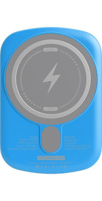 Miami Cabana | Solid Neon Blue Power Pod Power Pod get.casely 