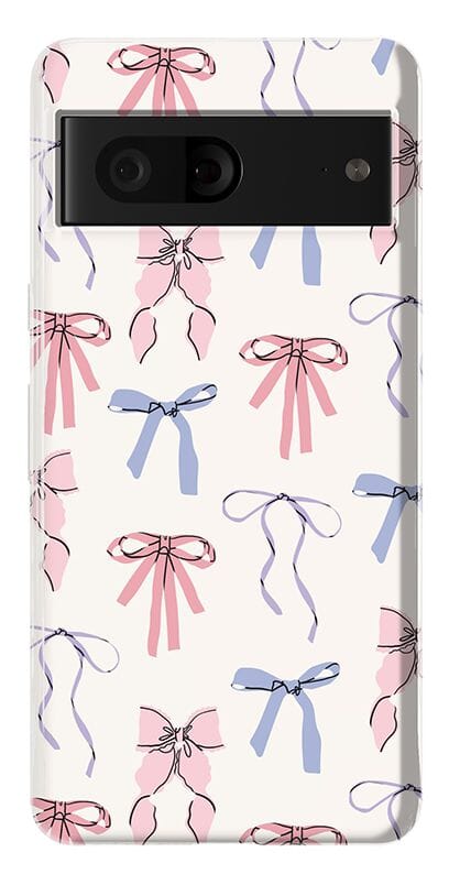 The Valentine's Collection | Pastel Bows Case Phone Case Casetry Essential Google Pixel 7