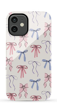 The Valentine's Collection | Pastel Bows Case Phone Case Casetry Essential iPhone 12 Mini