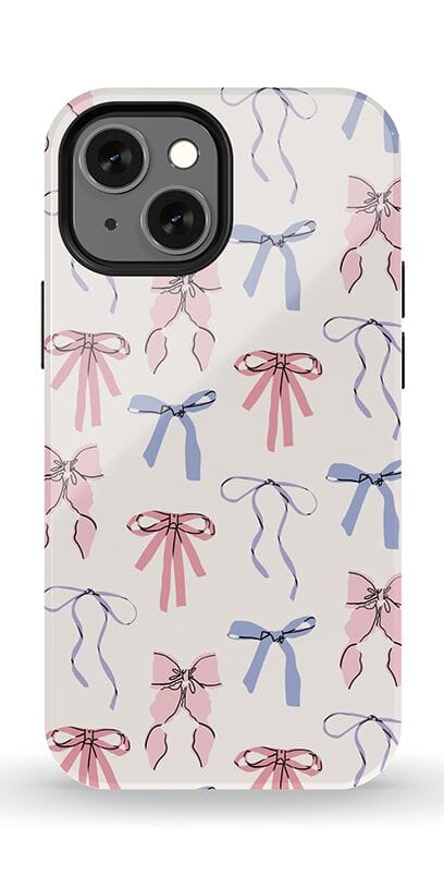 The Valentine's Collection | Pastel Bows Case Phone Case Casetry Essential + MagSafe® iPhone 13 Mini