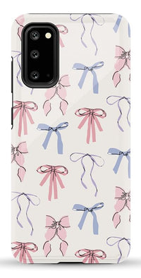 The Valentine's Collection | Pastel Bows Case Phone Case Casetry Essential Galaxy S20