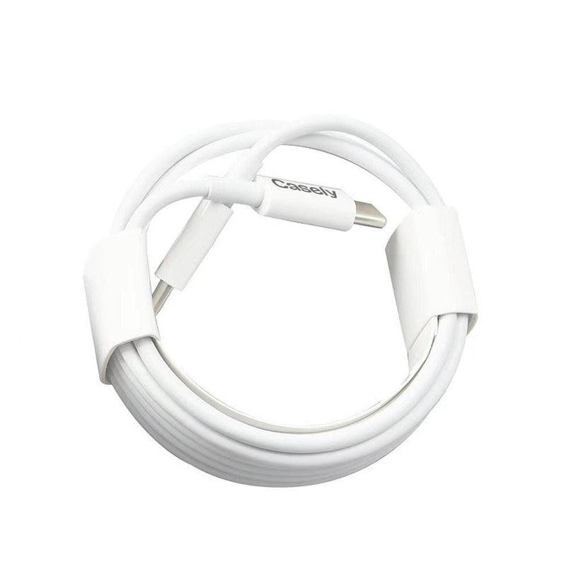 USB-C to USB-C Charging Cord 100W - White Cable Charging Cable get.casely 