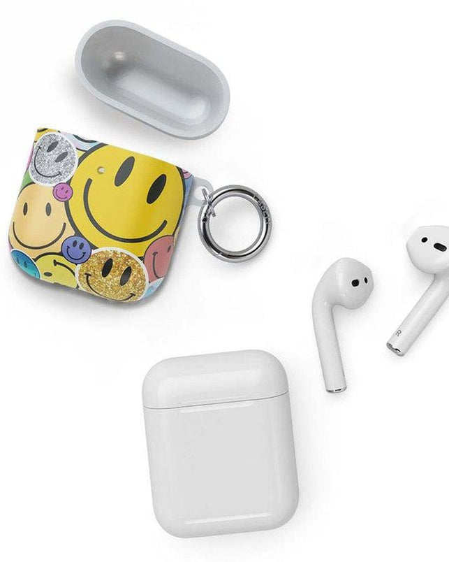 All Smiles | Smiley Face Sticker AirPods Case AirPods Case get.casely 