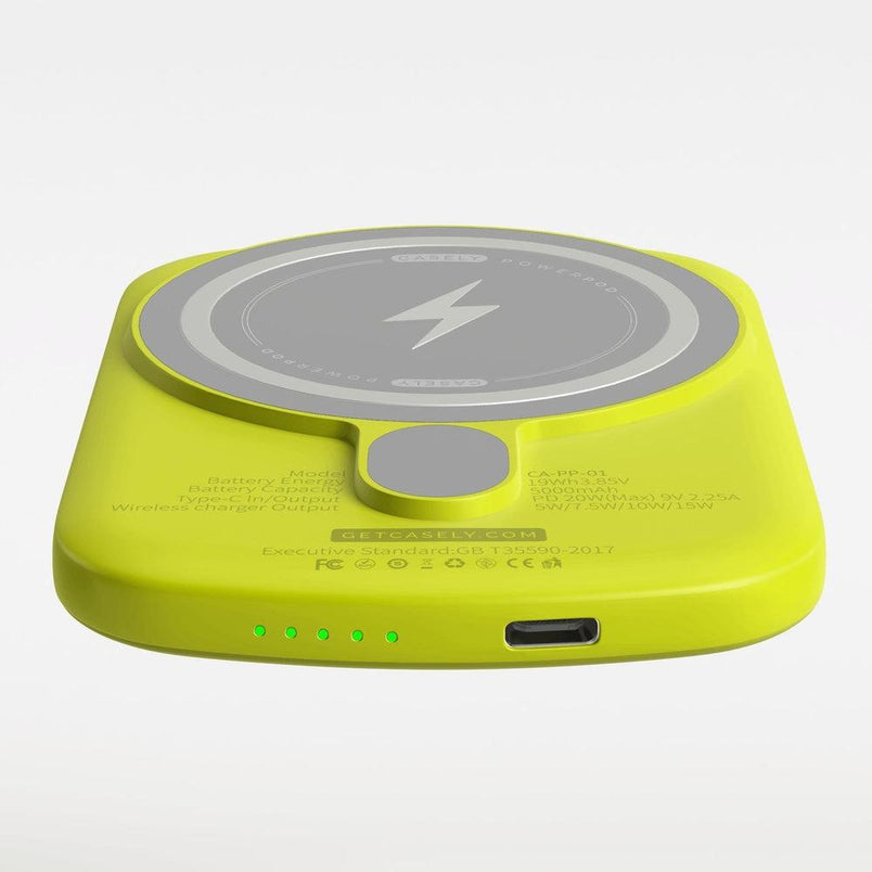 Chartreuse Days | Solid Neon Yellow Power Pod Power Pod get.casely