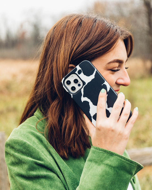 Current MOOd | Cow Print Case iPhone Case get.casely 