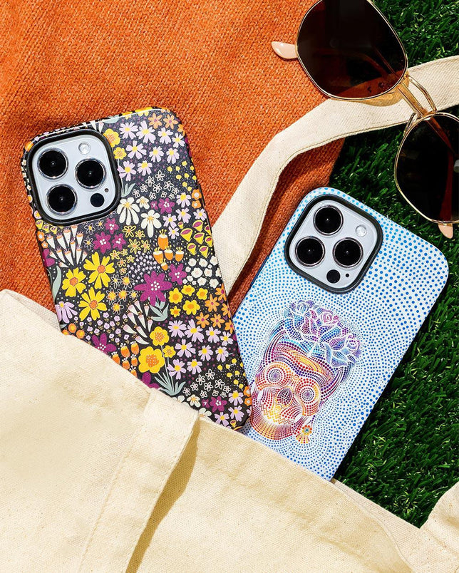 Falling for You | Plum Floral Case iPhone Case get.casely