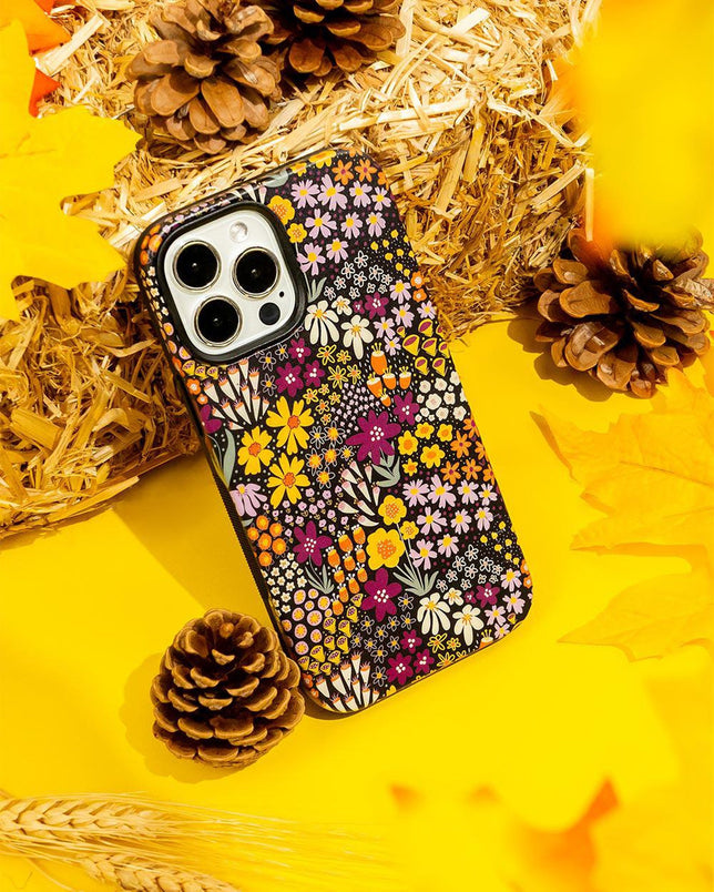 Falling for You | Plum Floral Case iPhone Case get.casely