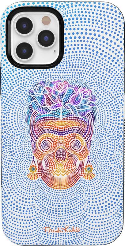 Vida y Muerte | Frida Kahlo Dotted Skull Case iPhone Case get.casely Bold + MagSafe® iPhone 12 Pro Max 