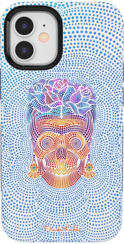 Vida y Muerte | Frida Kahlo Dotted Skull Case iPhone Case get.casely Bold + MagSafe® iPhone 12 