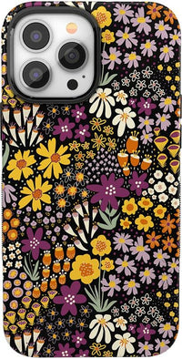 Falling for You | Plum Floral Case iPhone Case get.casely Bold + MagSafe® iPhone 13 Pro Max