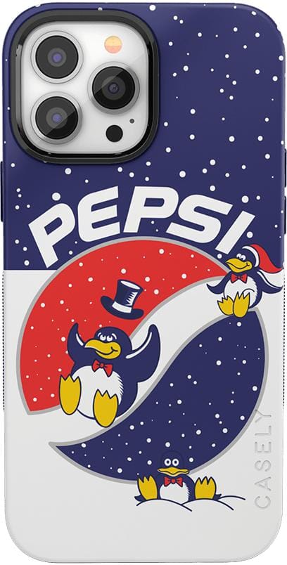 Penguin Party | Pepsi Wonderland Case iPhone Case get.casely Bold + MagSafe® iPhone 13 Pro Max 