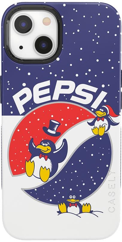 Penguin Party | Pepsi Wonderland Case iPhone Case get.casely Bold + MagSafe® iPhone 13 