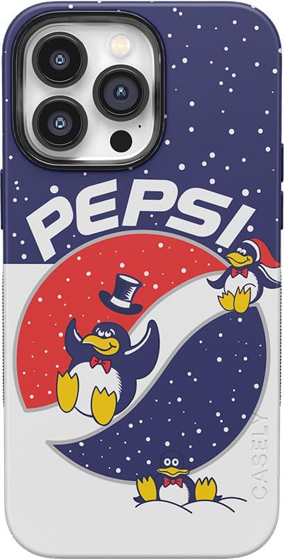 Penguin Party | Pepsi Wonderland Case iPhone Case get.casely Bold + MagSafe® iPhone 14 Pro Max 