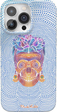 Vida y Muerte | Frida Kahlo Dotted Skull Case iPhone Case get.casely Classic + MagSafe® iPhone 14 Pro Max 