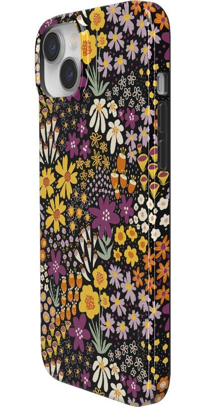 Falling for You | Plum Floral Case iPhone Case get.casely