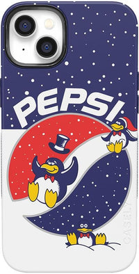 Penguin Party | Pepsi Wonderland Case iPhone Case get.casely Bold + MagSafe® iPhone 14 Plus 