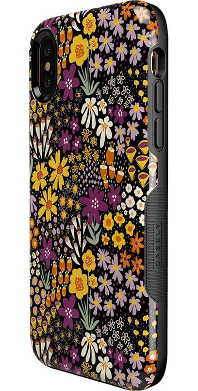 Falling for You | Plum Floral Case iPhone Case get.casely