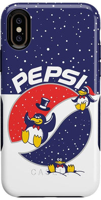 Penguin Party | Pepsi Wonderland Case iPhone Case get.casely Bold iPhone XS Max 