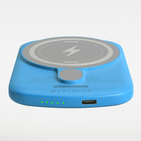 Miami Cabana | Solid Neon Blue Power Pod Power Pod get.casely