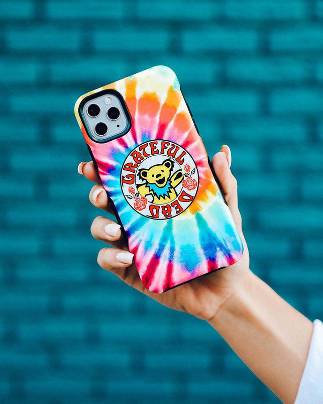 On Tour | Grateful Dead Tie Dye Sticker Case iPhone Case Grateful Dead 