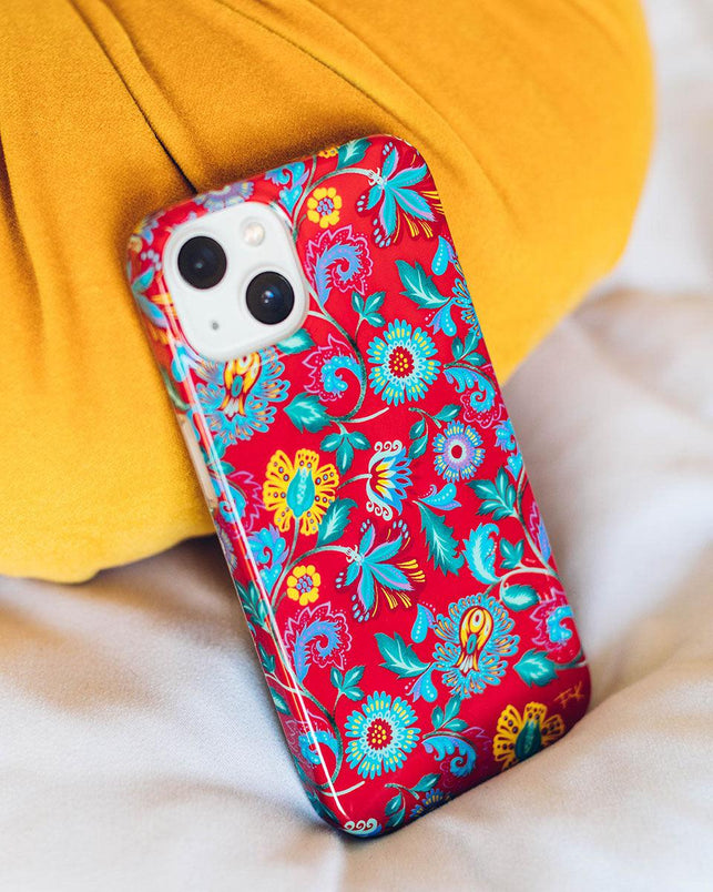 Painted Flowers | Frida Kahlo Floral Case iPhone Case get.casely