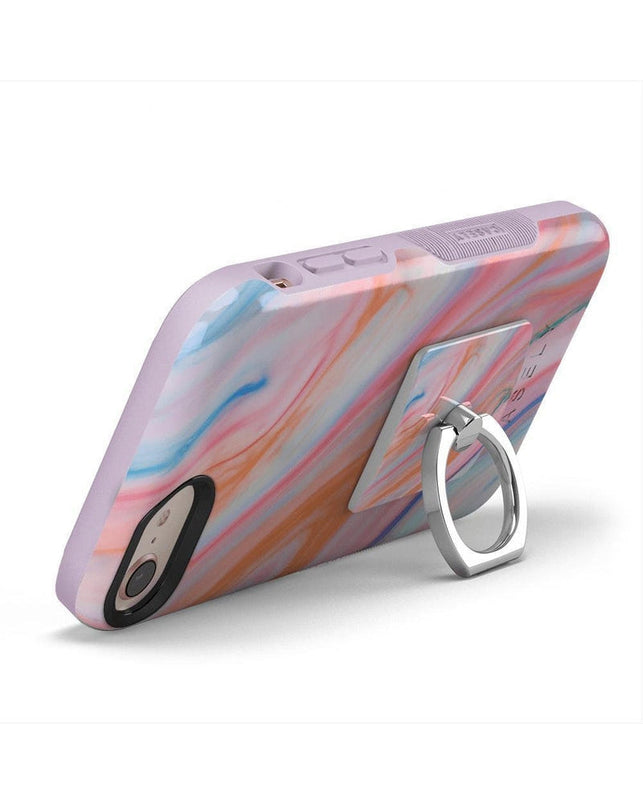 You're a Gem | Rainbow Marble Swirl Phone Ring Phone Ring get.casely 