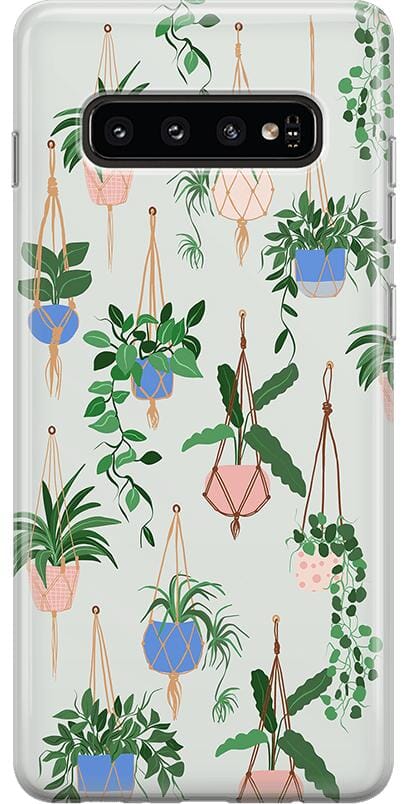 Hanging Around | Potted Plants Floral Samsung Case Samsung Case get.casely 