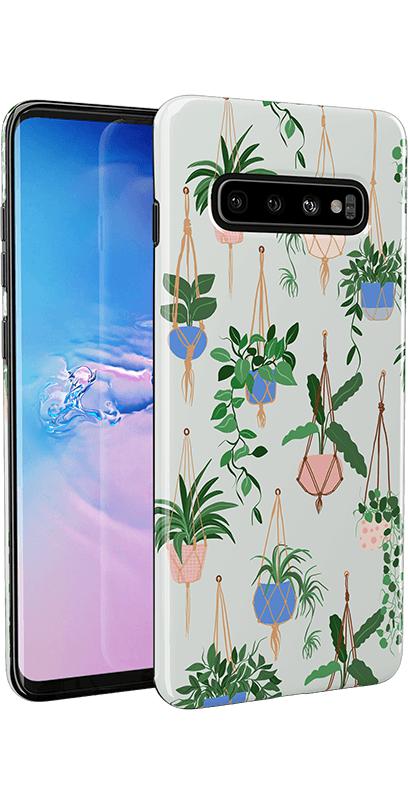 Hanging Around | Potted Plants Floral Samsung Case Samsung Case get.casely 