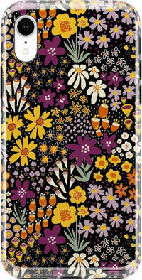 Falling for You | Plum Floral Case iPhone Case get.casely Classic iPhone XR