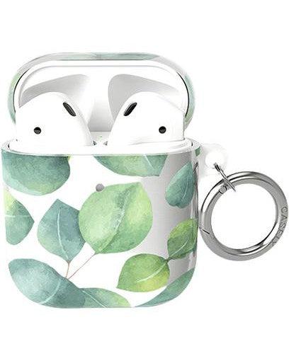 Leaf Me Alone | Green Floral Print AirPods Case AirPods Case get.casely AirPods Case 