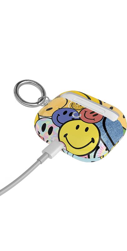 All Smiles | Smiley Face Sticker AirPods Case AirPods Case get.casely 