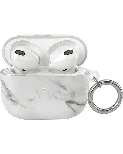 Take Me for Granite | White Marble AirPods Case AirPods Case get.casely AirPods 3 Case 