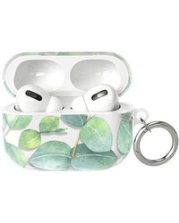 Leaf Me Alone | Green Floral Print AirPods Case AirPods Case get.casely AirPods Pro Case 