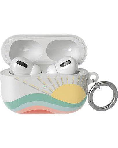 Here Comes the Sun | Colorblock Sunset AirPods Case AirPods Case get.casely AirPods Pro Case 