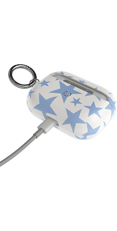 Stars Align | Blue & White Stars AirPods Case AirPods Case get.casely 