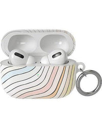 Ride The Wave | Pastel Rainbow Lined AirPods Case AirPods Case get.casely AirPods Pro Case 