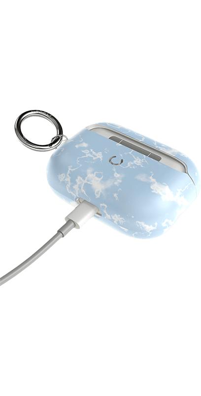 Light Blue Skies | Marble Clouds AirPods Case AirPods Case get.casely 