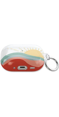 Here Comes the Sun | Colorblock Sunset AirPods Case AirPods Case get.casely 