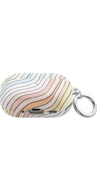 Ride The Wave | Pastel Rainbow Lined AirPods Case AirPods Case get.casely 