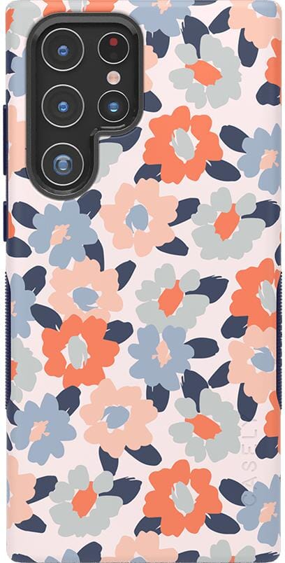 Field of Flowers | Pastel Floral Samsung Case Samsung Case get.casely Bold Galaxy S22 Ultra 