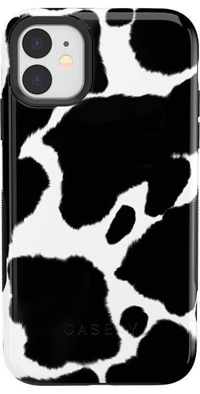 Current MOOd | Cow Print Case iPhone Case get.casely Bold iPhone 11 