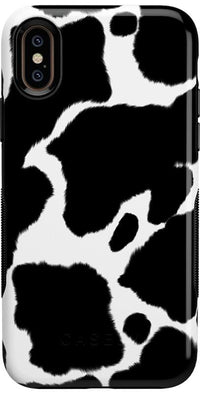 Current MOOd | Cow Print Case iPhone Case get.casely Bold iPhone XS Max 