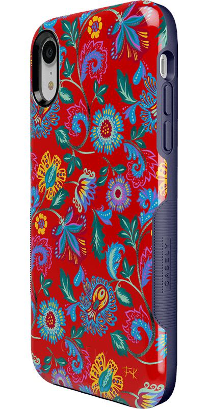 Painted Flowers | Frida Kahlo Floral Case iPhone Case get.casely