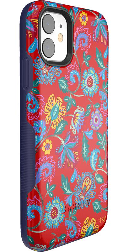 Painted Flowers | Frida Kahlo Floral Case iPhone Case get.casely