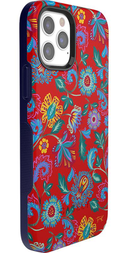 Painted Flowers | Frida Kahlo Floral Case iPhone Case get.casely