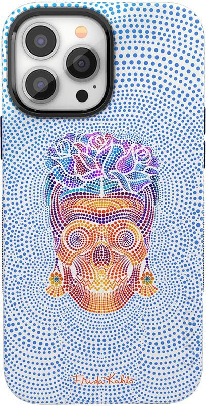 Vida y Muerte | Frida Kahlo Dotted Skull Case iPhone Case get.casely Bold + MagSafe® iPhone 13 Pro Max 